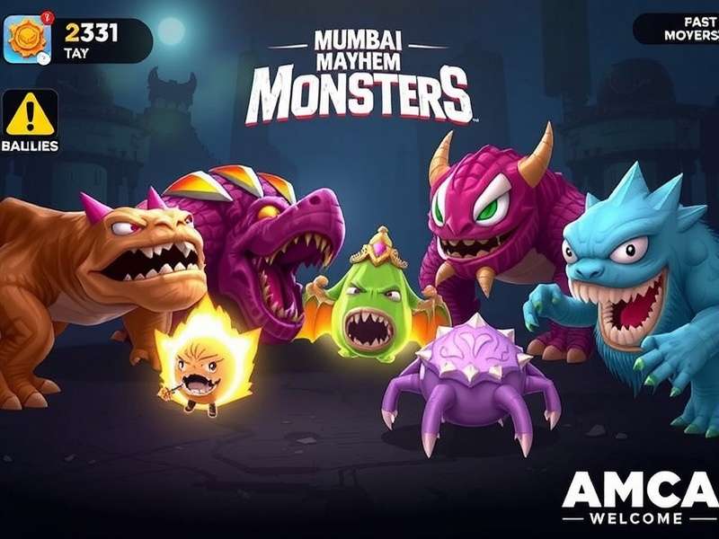 Mumbai Mayhem Monsters Battle Scene