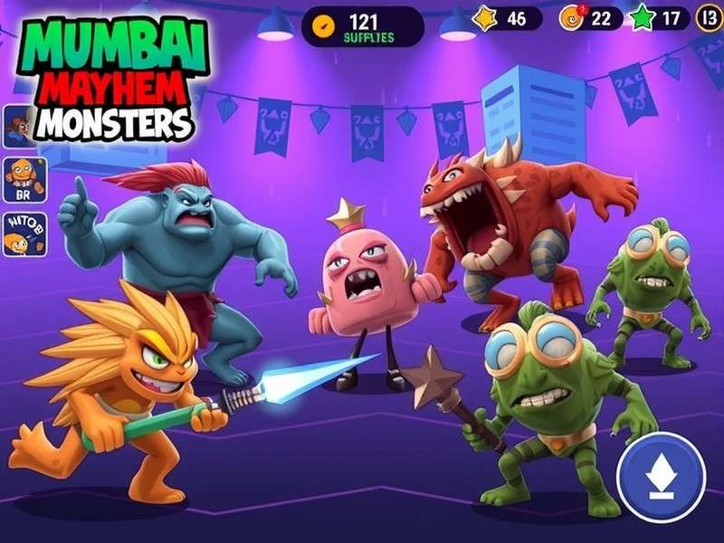 Mumbai Mayhem Monsters Gameplay Screenshot